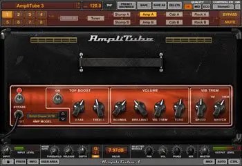 Amplitube 3 Interface