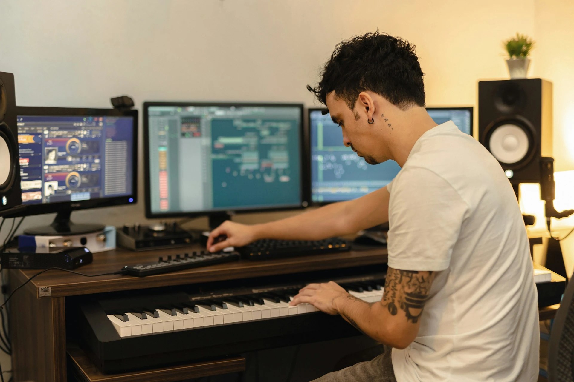 Music Production. Record and produce a song