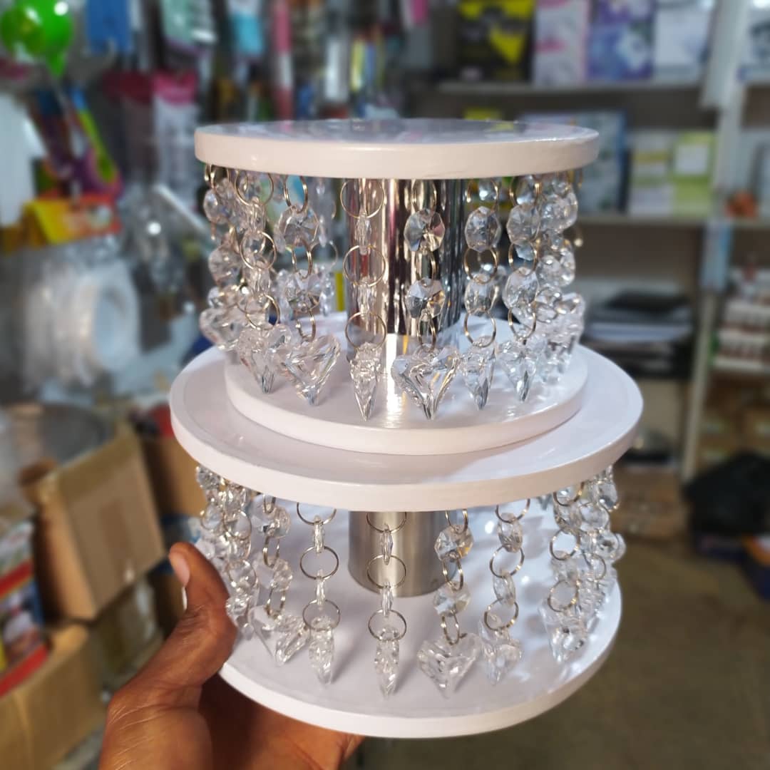 8 Inch Chandelier Cake Separator - Image 3