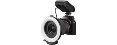 Specifically, these products appear to be designed for lenses with filter threads of either 49mm. HVL-RL1 LED Ring Light | HVL-RL1 | Sony US