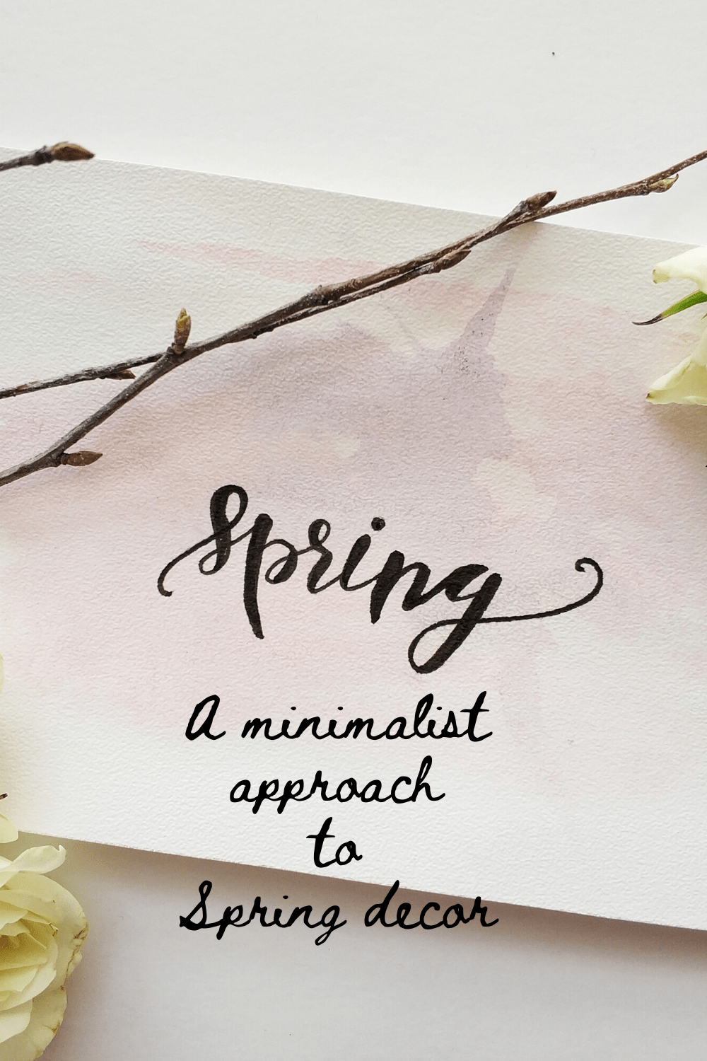 A minimalist approach to Spring decor - Sonya Burgess