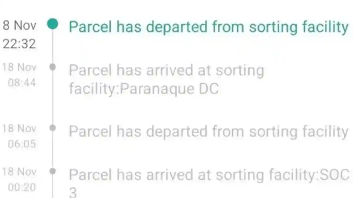 Apa Maksud Parcel Has Arrived At Sorting Facility Apa Maksud Parcel Has Arrived At Sorting Facility