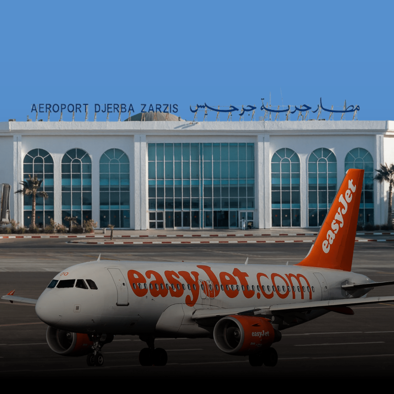 Arrivée du premier vol d’EasyJet à l‘aéroport de Djerba