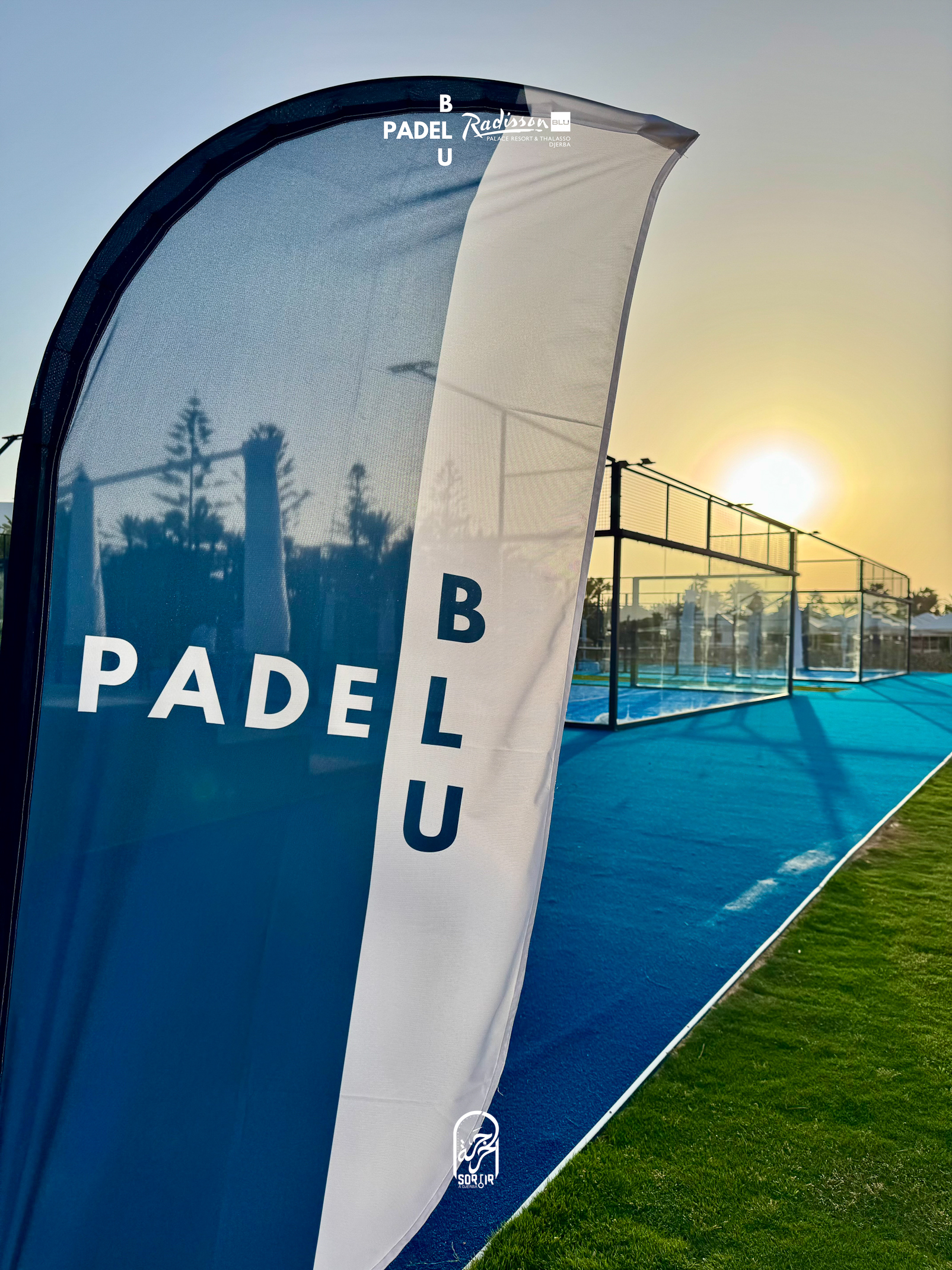 Le Padel Blu a été inauguré au Radisson Blu Palace Djerba : Un nouveau Spot Sportif et Lifestyle sur l’île