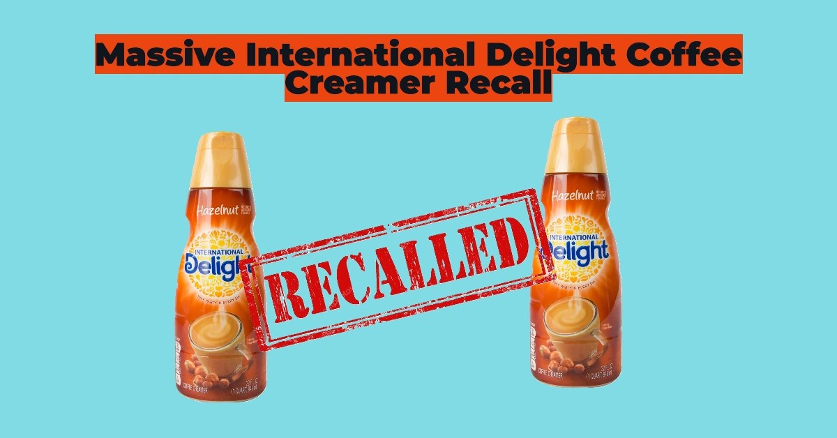 International delight coffee creamer recall 2025: over 75,000 bottles