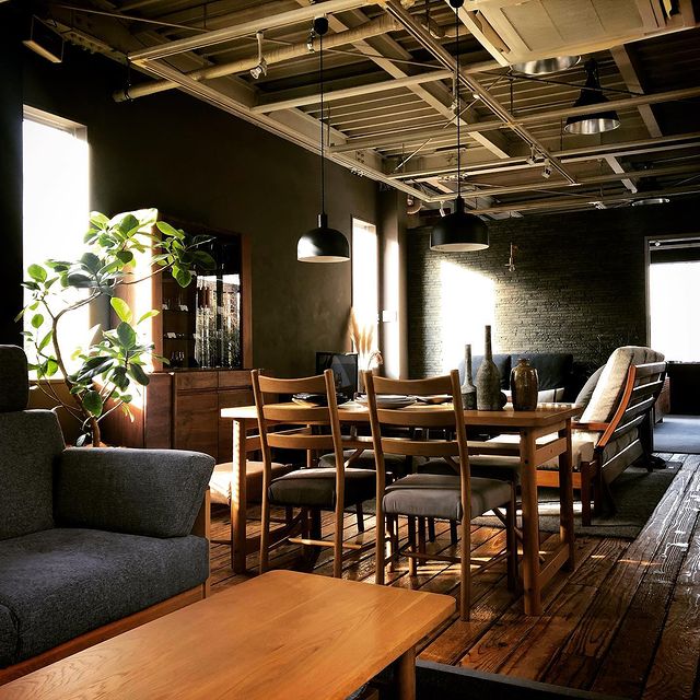 Interior that makes the room look spacious