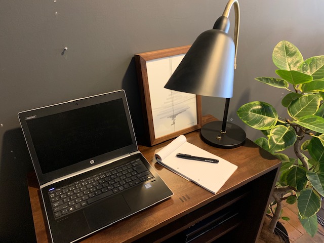 Comfortable space of Work from home.