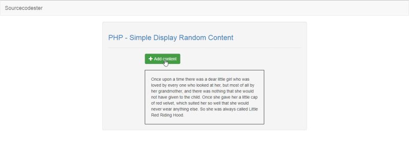 Display Random Content In Php With Source Code - Retina Nature Images for Desktop