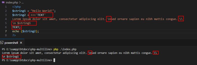 Title Php Multi Line String A Comprehensive Guide To Get It Right In 2021 - Full HD Light Pictures for Desktop