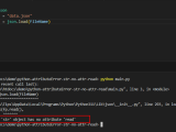 Python Attributeerror Str Object Has No Attribute Read Solved