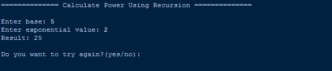 How To Calculate Power Using Recursion In Python Sourcecodester - Amazing Light Background - HD