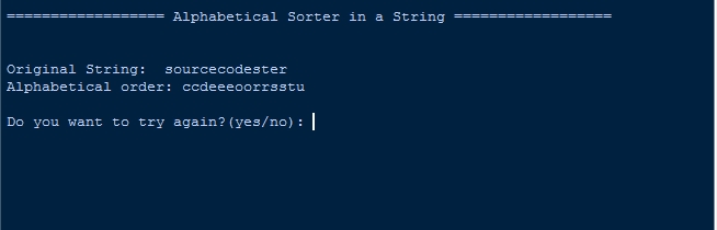 How To Create Alphabetical Sorter In A String Using Python Sourcecodester - Best Vintage Designs in 8K