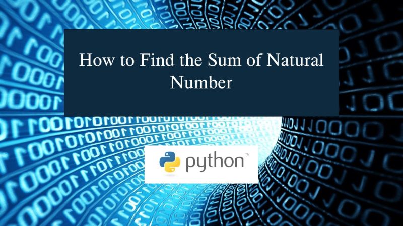 Python Program To Find The Sum Of Natural Numbers - HD Minimal Textures for Desktop
