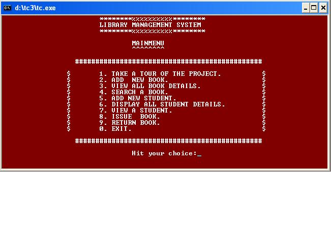 Library Management System C Free Source Code Projects Tutorials This CC project with tutorial and guide for developing a code.
