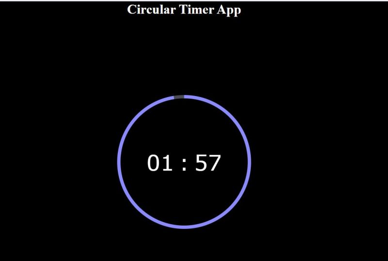 Circular Timer In Vanilla Css And Js Link In Comment R Css - Download Amazing Minimal Illustration | Ultra HD