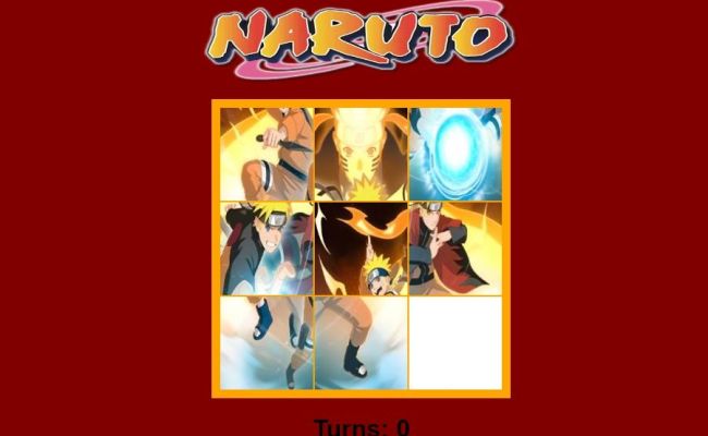 Image Sliding Puzzle Game Using HTML, CSS, And JavaScript With Source ...