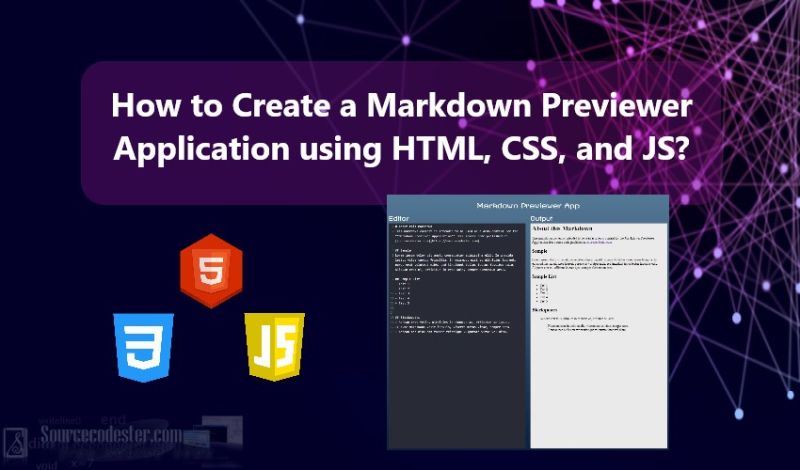 Build A Markdown Previewer Multiline Code Throws Error Javascript - Elegant Gradient Picture - Desktop