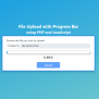 Jquery Ajax Image Upload With Animating Progress Bar Phppot 35 Video ...