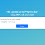 File Uploading With Progress Bar Using PHP And JavaScript Tutorial ...