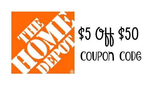 Home depot coupon code