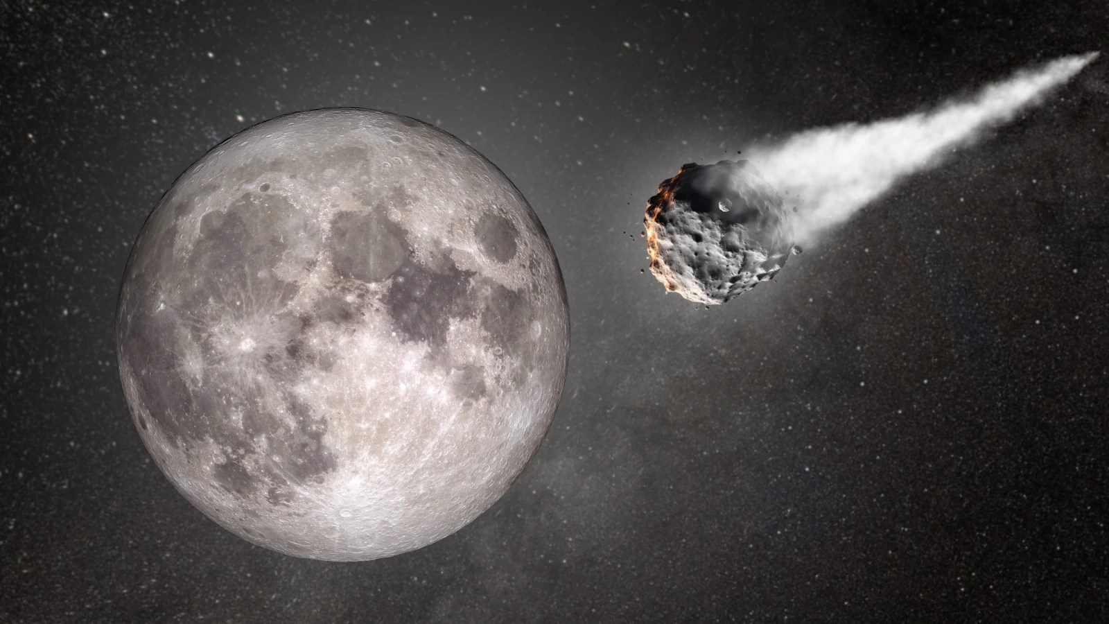 Un astéroïde géant menace la Lune - “l’impact pourrait être stratosphérique
