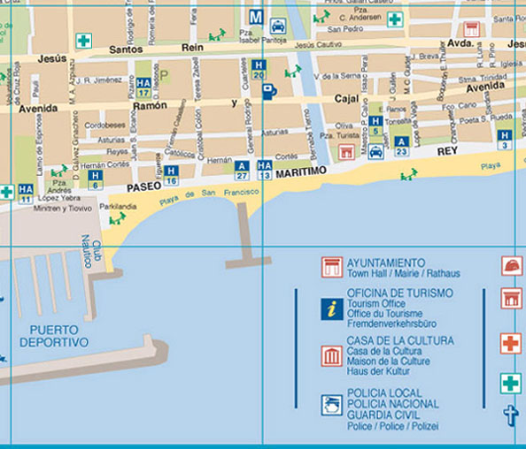 Map Of Fuengirola Fuengirola Map 6 