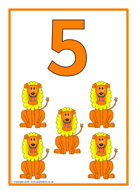 safari animals number posters 1 20 sb11438 sparklebox