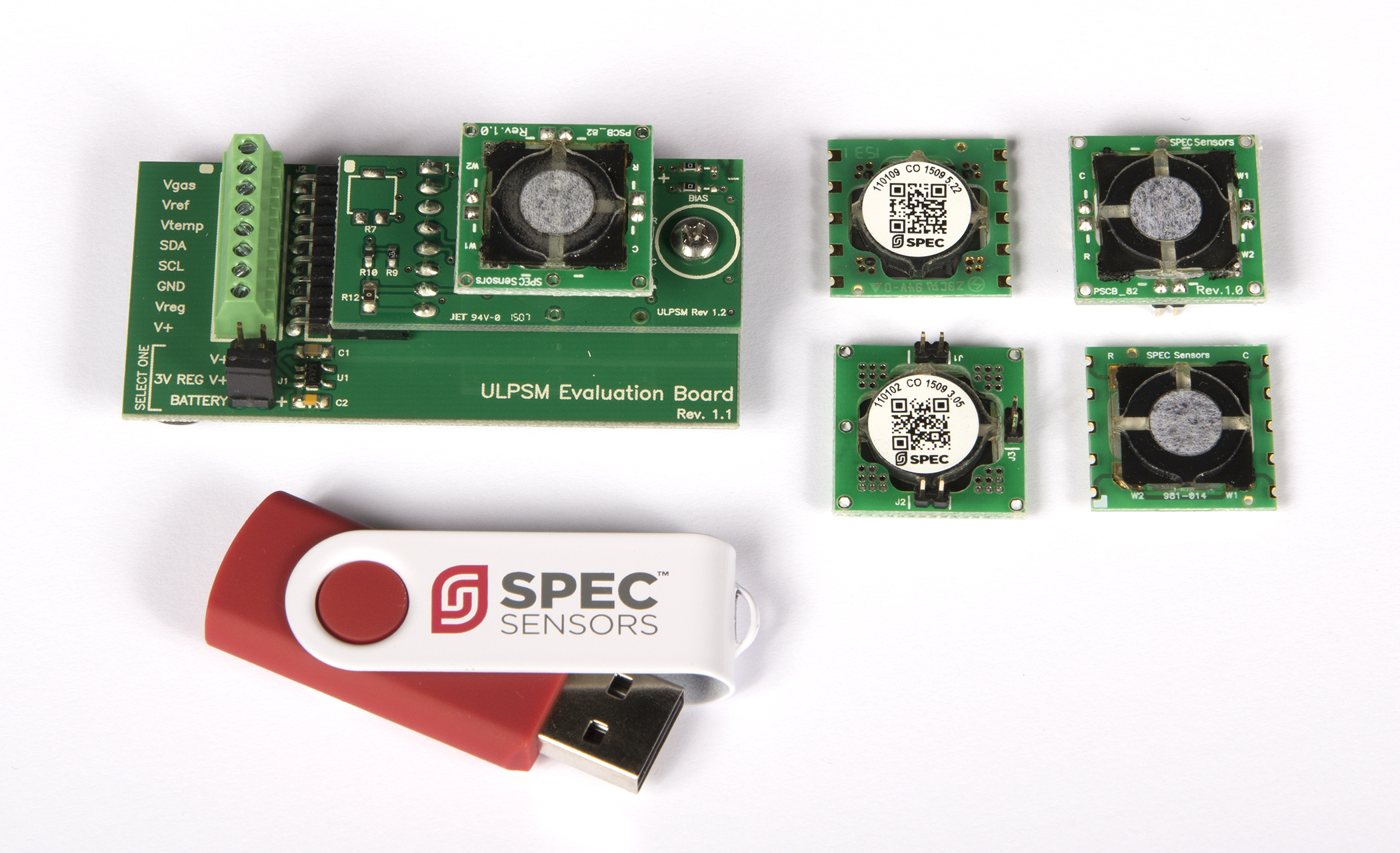 Sulfur Dioxide Analog Gas Sensor Developer Kit