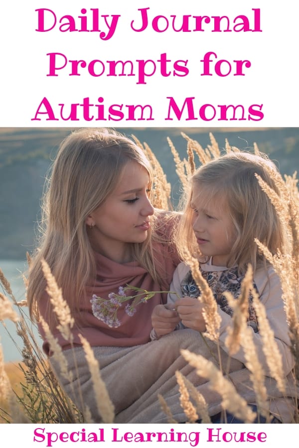 Life Changing Daily Journal Prompts for Autism Moms : Journal 