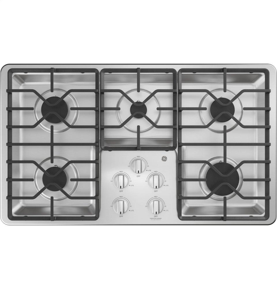 Jgp3036slss Ge 36 Built In Gas Cooktop Stainless Steel
