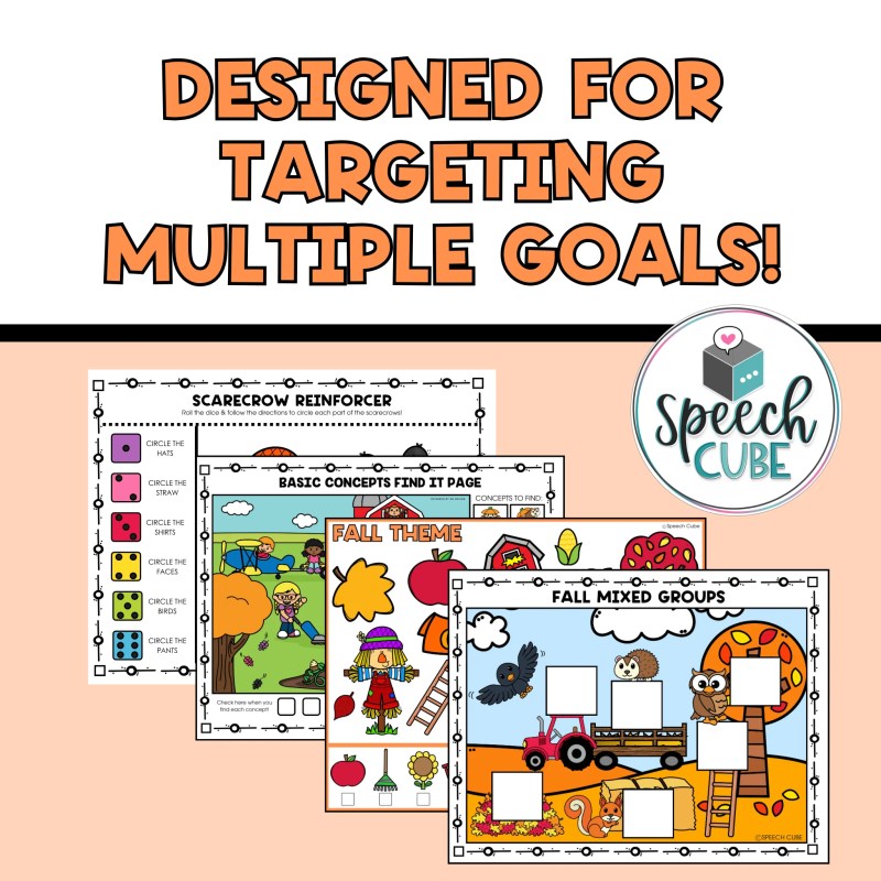 Fall Themed Language Unit Speech Language Therapy - Retina Colorful Photos for Desktop