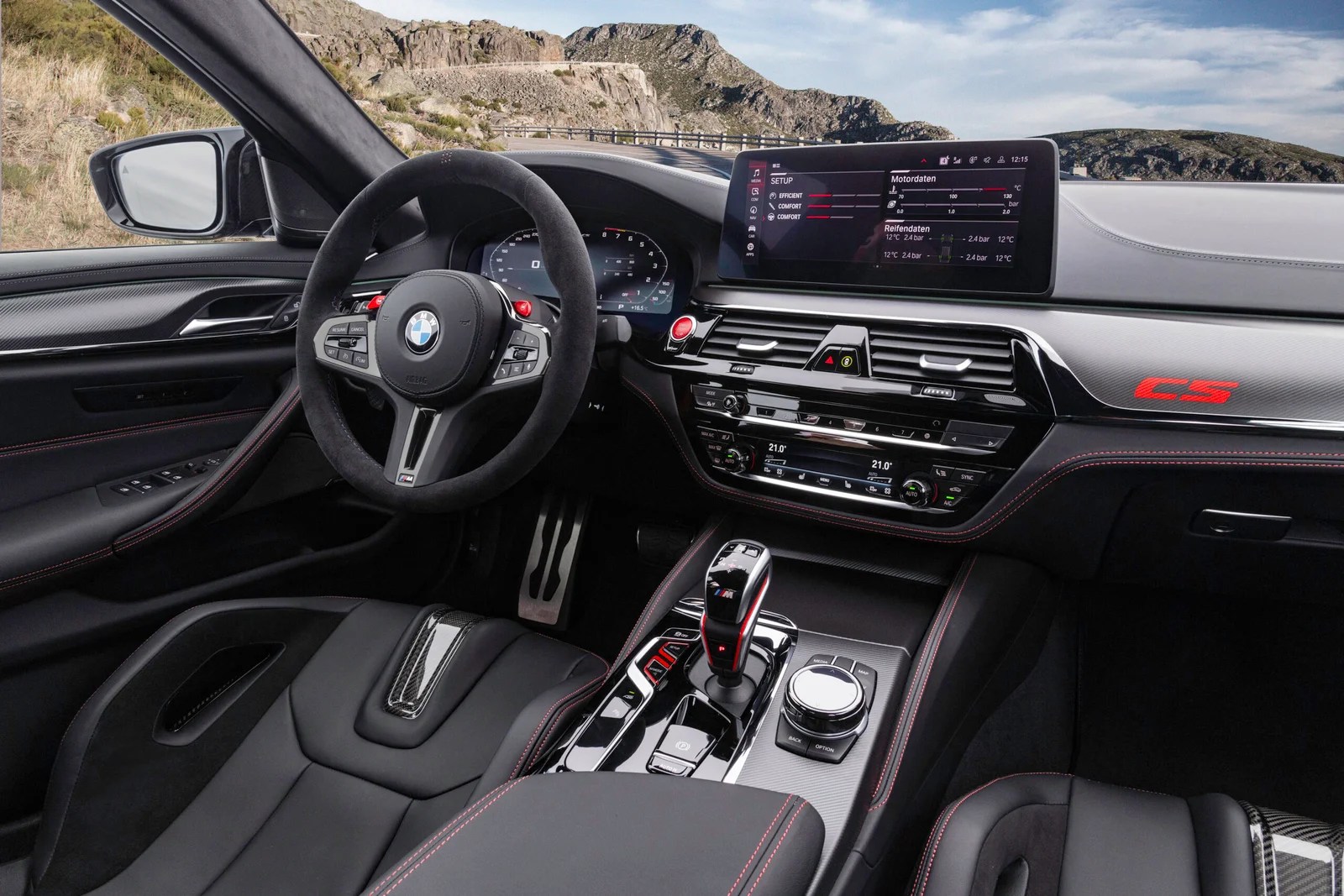 BMW M5 CS Interiors