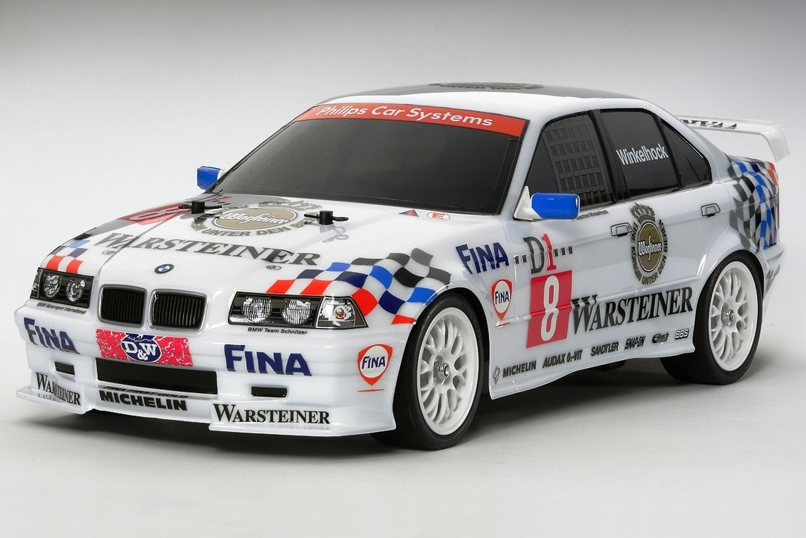 Tamiya RC Body Set BMW 320si WTCC 2006 Team Germany (Wheelbase 257