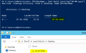 PowerShell - Create a folder if not exists or Create a directory if not ...