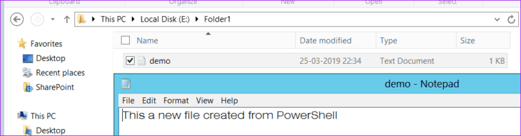 Create file if not exists with name as today's date using PowerShell ...