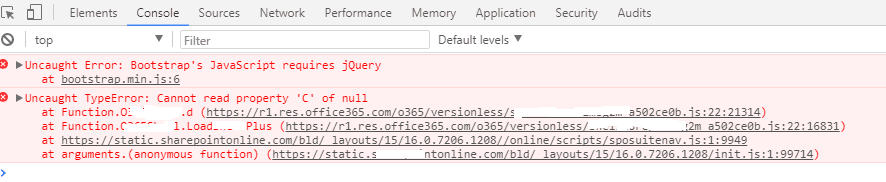 bootstraps javascript requires jquery bootstrap’s javascript requires jquery