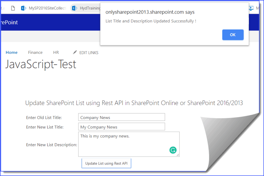 How to Create a SharePoint List using Rest API? SPGuides