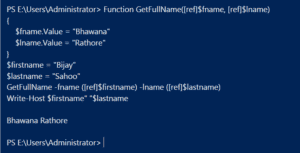 How to use PowerShell reference variable - SPGuides