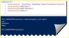 How to create and use PowerShell ArrayList - SPGuides