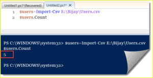How to create an array in PowerShell from CSV file - SPGuides