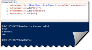 How to create and use PowerShell ArrayList - SPGuides