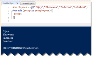 How to loop through a PowerShell array - SPGuides