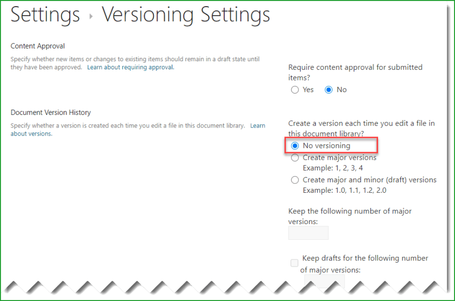 SharePoint Online PowerShell: Disable versioning in a document library ...