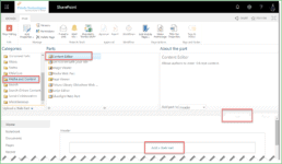 Content Editor Webpart in SharePoint Online - SharePoint & Microsoft ...