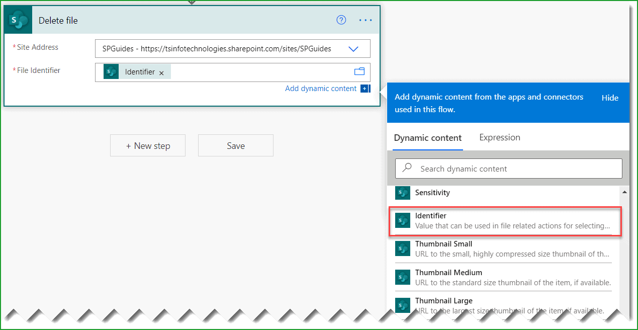 How to move files from OneDrive to SharePoint using Power Automate