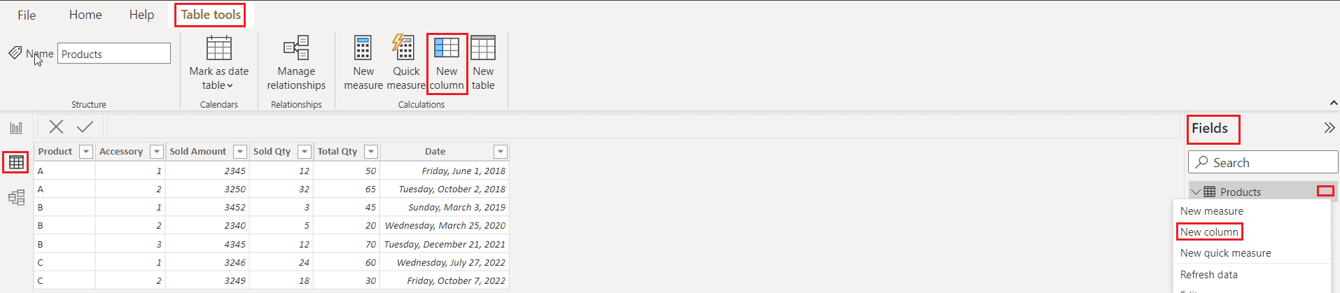 Power BI Add Calculated Column [With Various Examples] - SPGuides