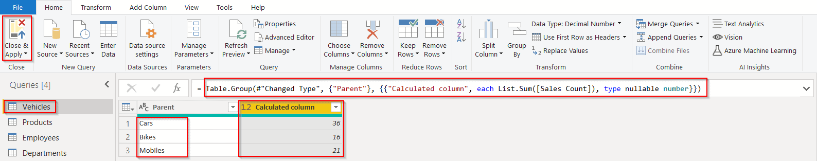 Power BI Add Calculated Column [With Various Examples] - SPGuides