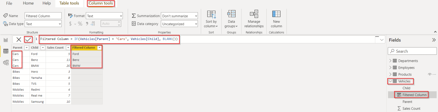 Power BI Add Calculated Column [With Various Examples] - SPGuides