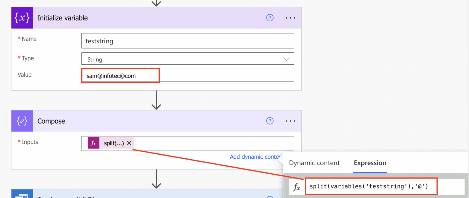 How to split a string into an array in Power Automate? - SharePoint ...