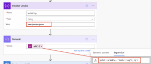 How to split a string into an array in Power Automate? - SharePoint ...
